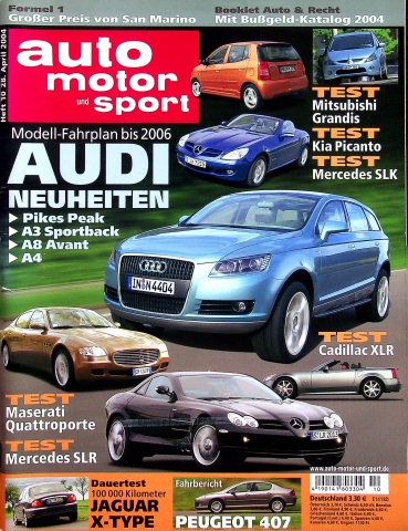 Deckblatt Auto Motor und Sport (10/2004)